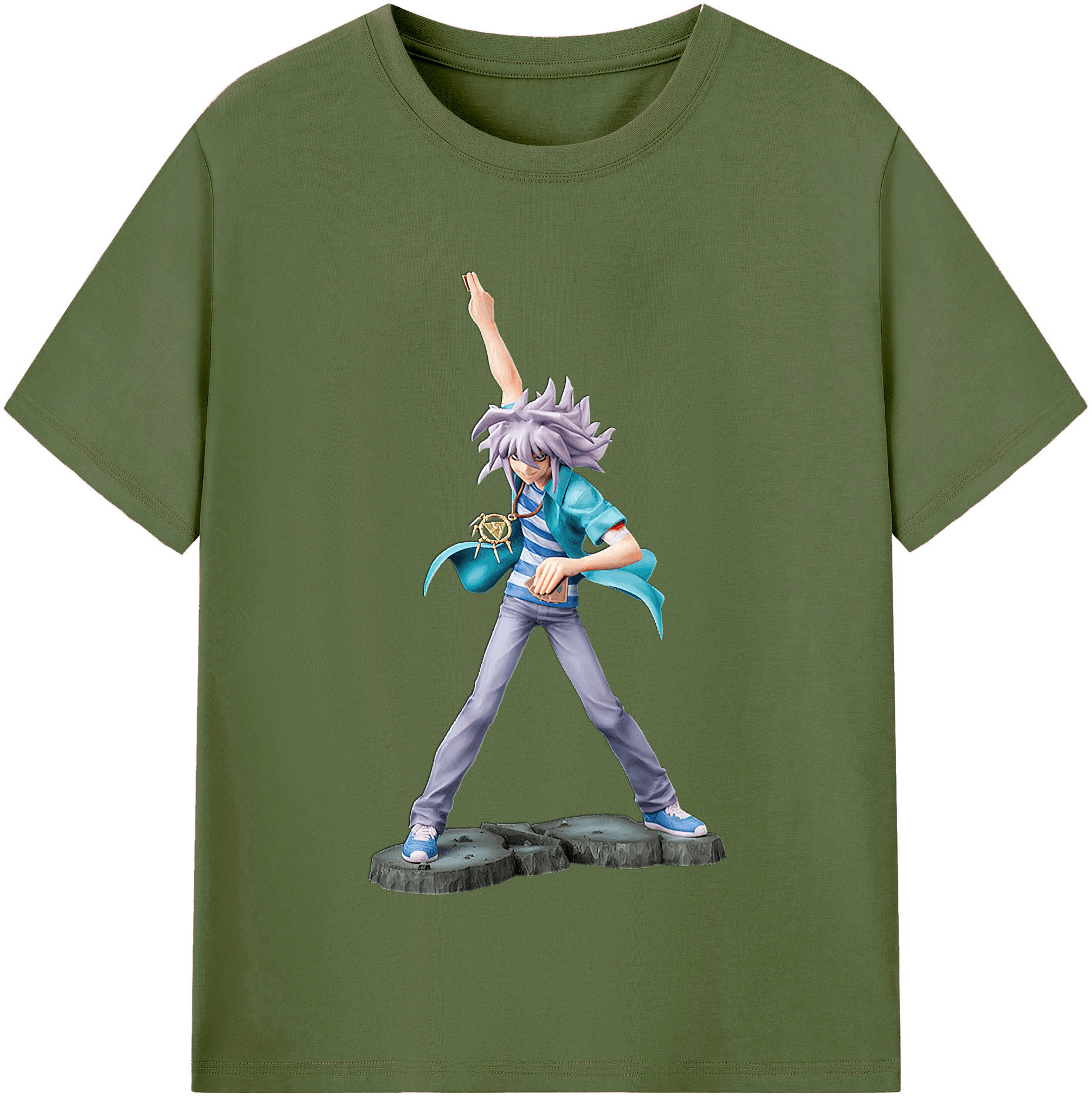 （画像用） 遊☆戯☆王 Yu-Gi-Oh! 綿100％半袖Tシャツ（フロントプリント）